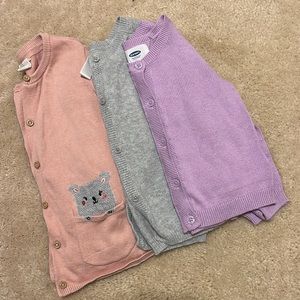 Cardigan Sweater Bundle 18m- 2T